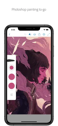 Captura de Pantalla 1 Adobe Photoshop Sketch iphone