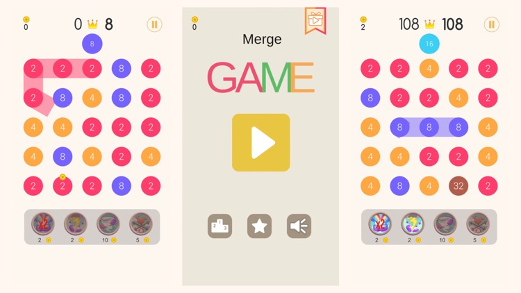 Number Merge Game