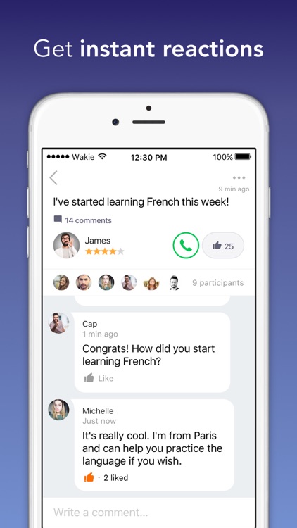 Wakie Chat – Talk to People