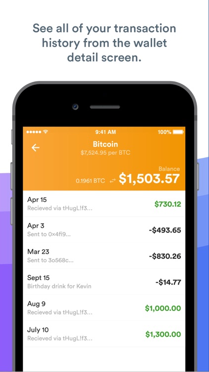 BRD Bitcoin Wallet, Ethereum screenshot-5