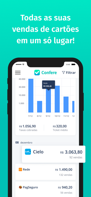 Confere - Conciliação Cartões(圖5)-速報App