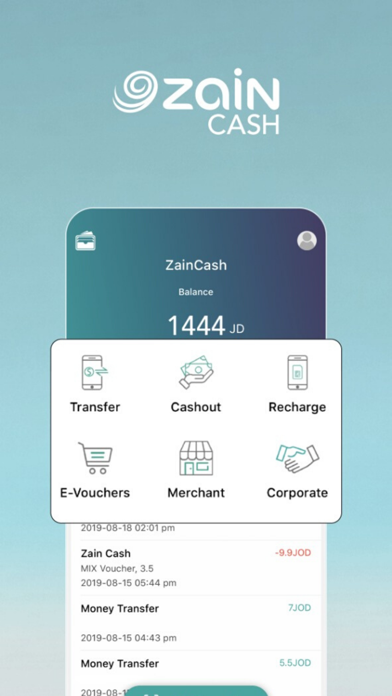 Zain Cash Jordan screenshot 4