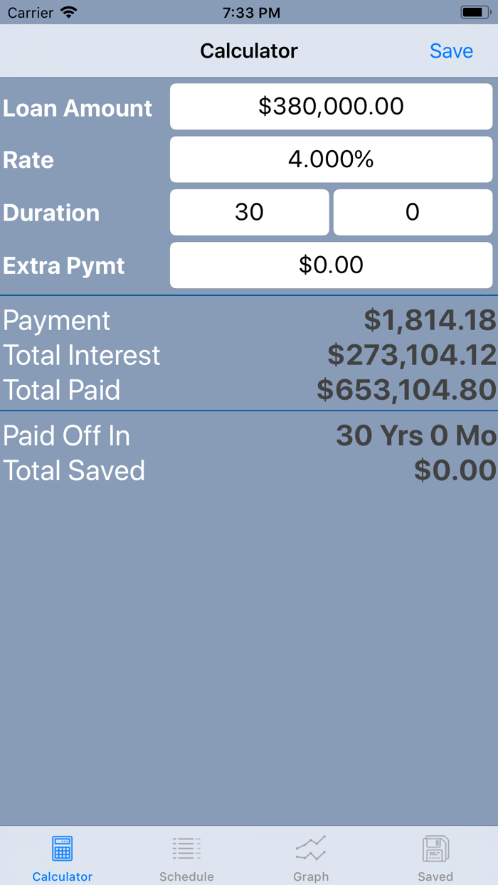 Amortization Loan Calculator