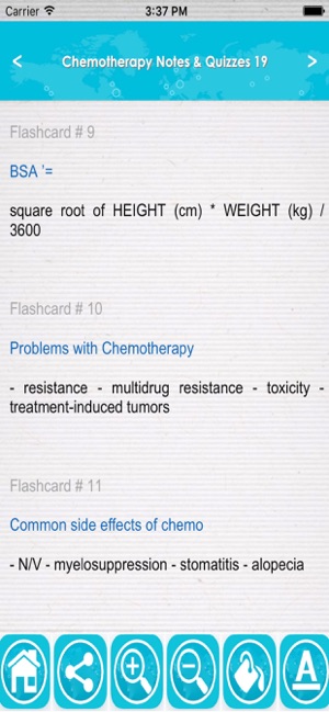 Chemotherapy Exam Review App