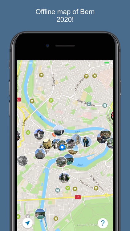 Bern 2020 — offline map
