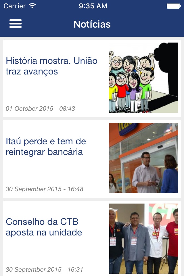 Bancários Bahia screenshot 2
