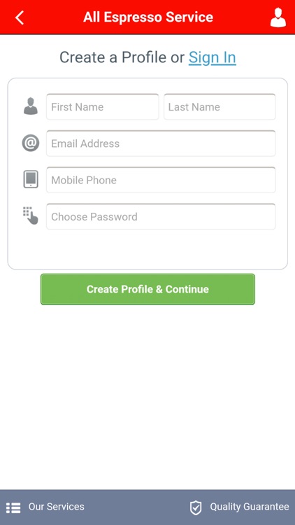 All Espresso Service