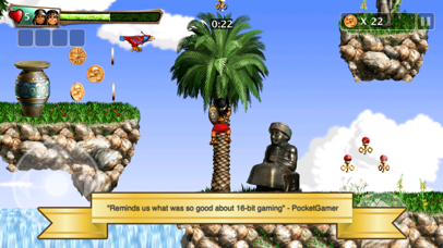 Screenshot from Babylonian Twins Platformer