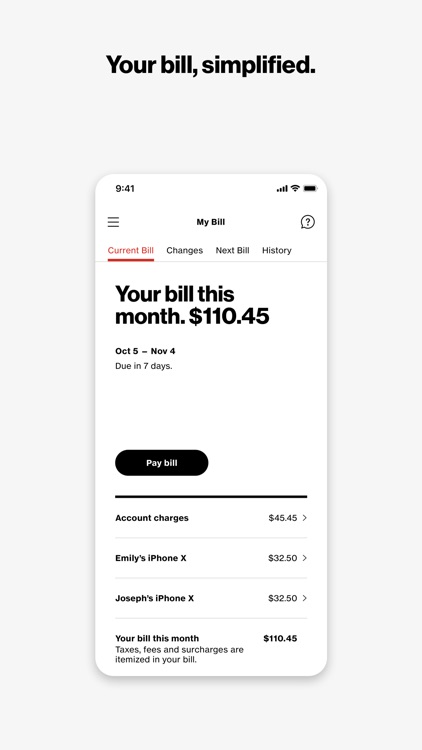 My Verizon screenshot-0