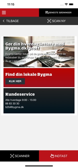 BYGMA Produktdata