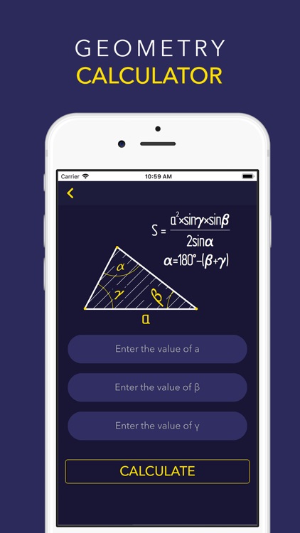 Geometry Area Calculators