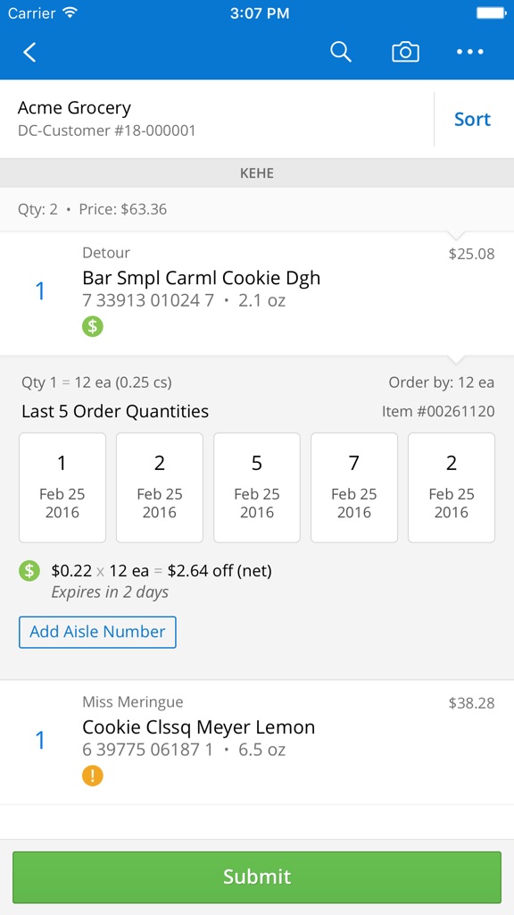 【图】KeHEConnect:Order Classic(截图3)