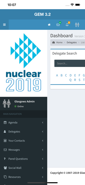 Nuclear 2019 Conference App(圖3)-速報App