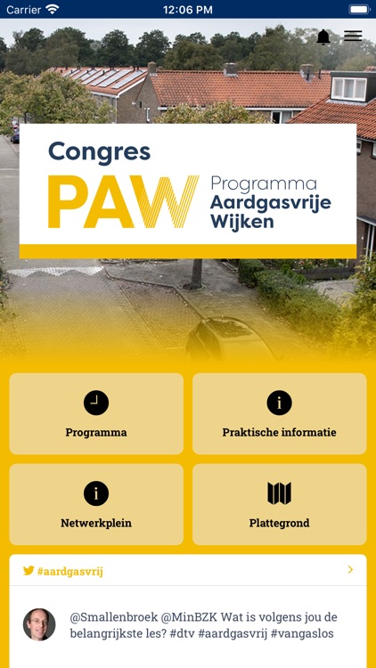 Congres Aardgasvrije Wijken