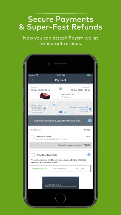 Zoomcar - Self Drive Cars screenshot-5
