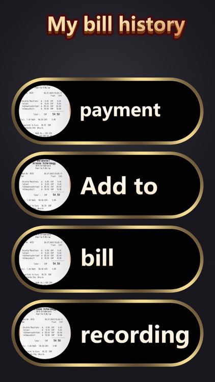 My Bill History