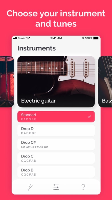 Tuner PRO: guitar,ukulele,bass screenshot 2