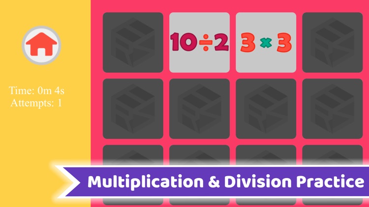 Multiplication Match Fun Games