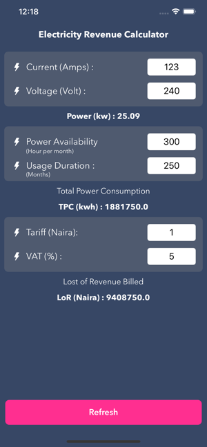 Electricity Revenue Calculator(圖2)-速報App