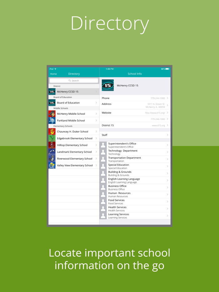 McHenry School District 15