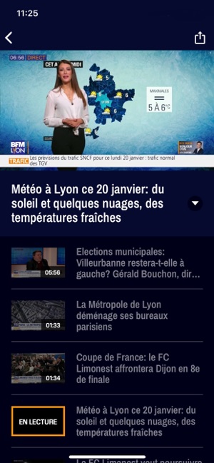 BFM Lyon : Actu, Trafic, Météo(圖4)-速報App