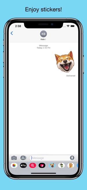 Funny dogs - emoji stickers(圖5)-速報App