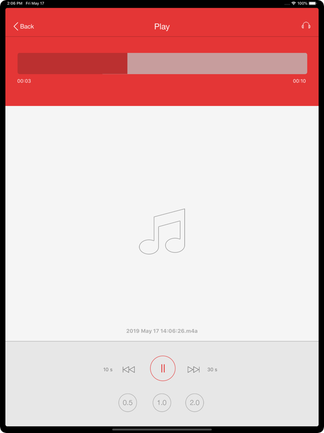 ‎Recorder Pro: Audio Manager Screenshot