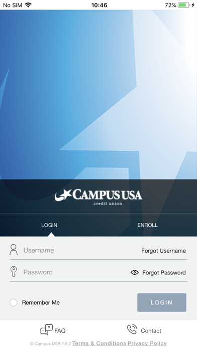 CampusUSA Card Control screenshot 2