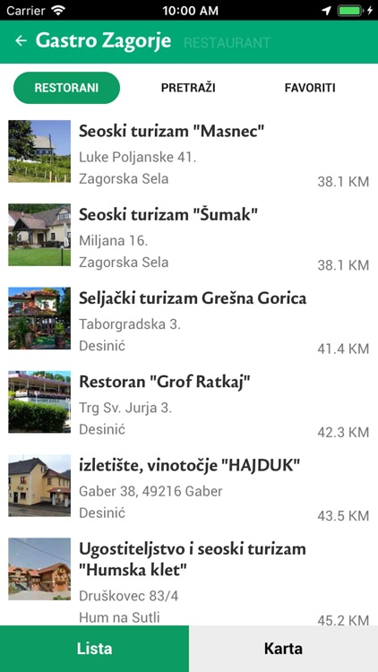 GASTRO ZAGORJE screenshot-3