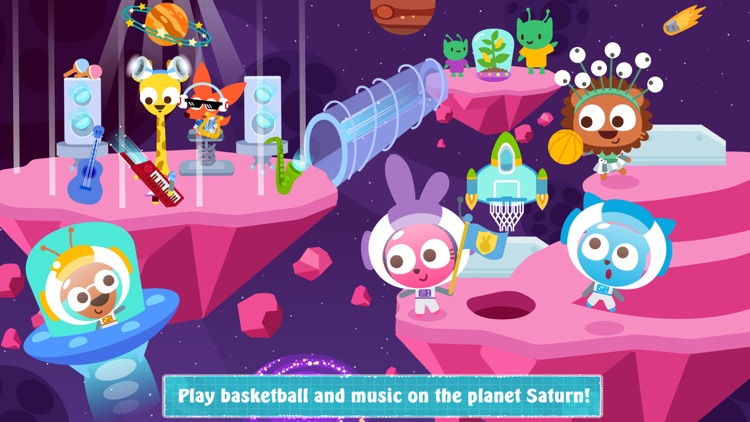 Purple Pink Space Explorer screenshot-3