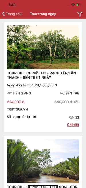 Triptour - Chợ tour trực tuyến(圖2)-速報App