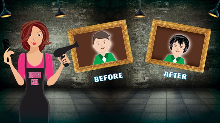 新しい理髪店のシム