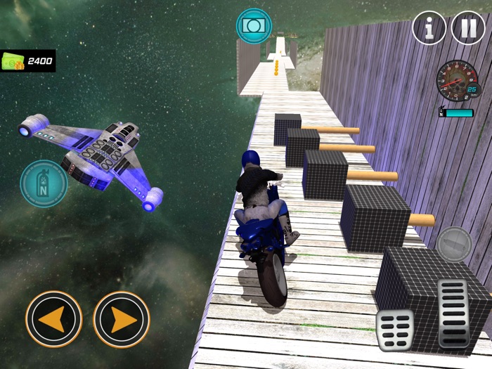 Galaxy Bike Ramp Stunts