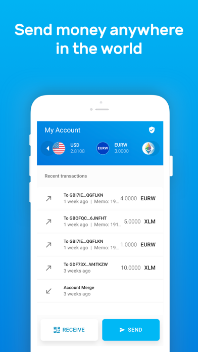 Solar Stellar Wallet screenshot 2