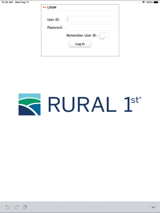 Rural 1st Mobile for iPad