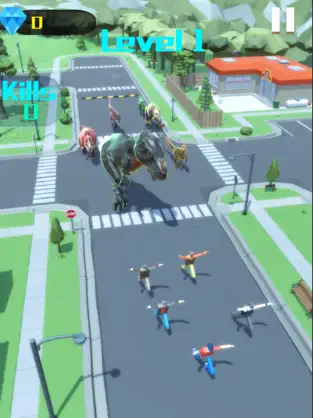 Screenshot 4 Dinosaur Rampage City iphone