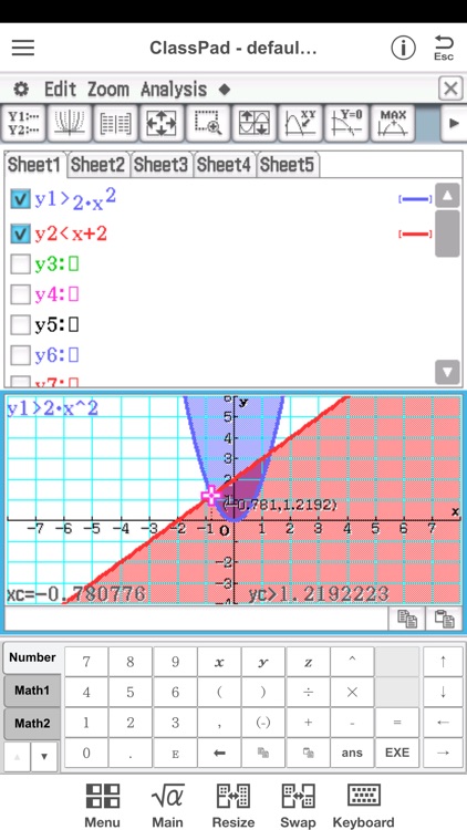 CASIO ClassPad screenshot-3