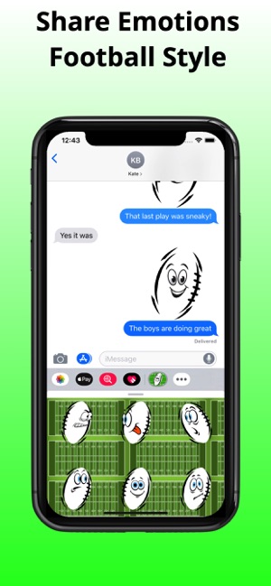Football Emojis - Touchdown(圖4)-速報App