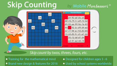 How to cancel & delete Skip Counting -Montessori Math from iphone & ipad 1