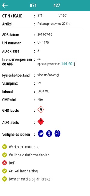 ISA gevaarlijke stoffen scan(圖5)-速報App