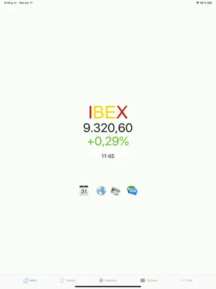 Zrzut 1 IBEX La bolsa cartera noticias iphone
