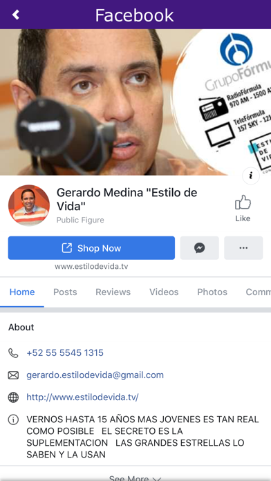 Gerardo Medina Estilo de vida screenshot 3