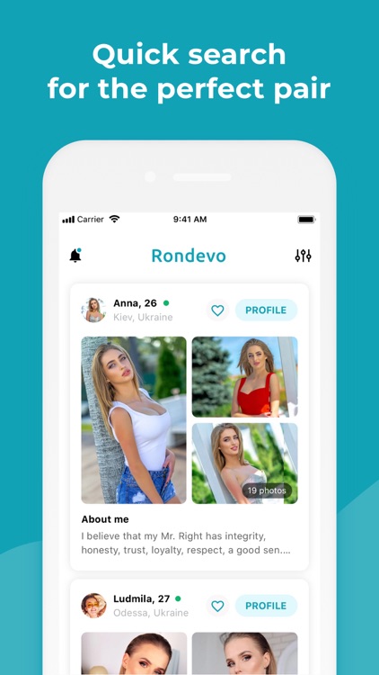 Rondevo - Dating & Chat App