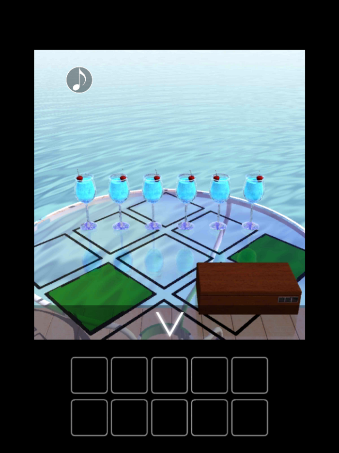 海の見える家からの脱出