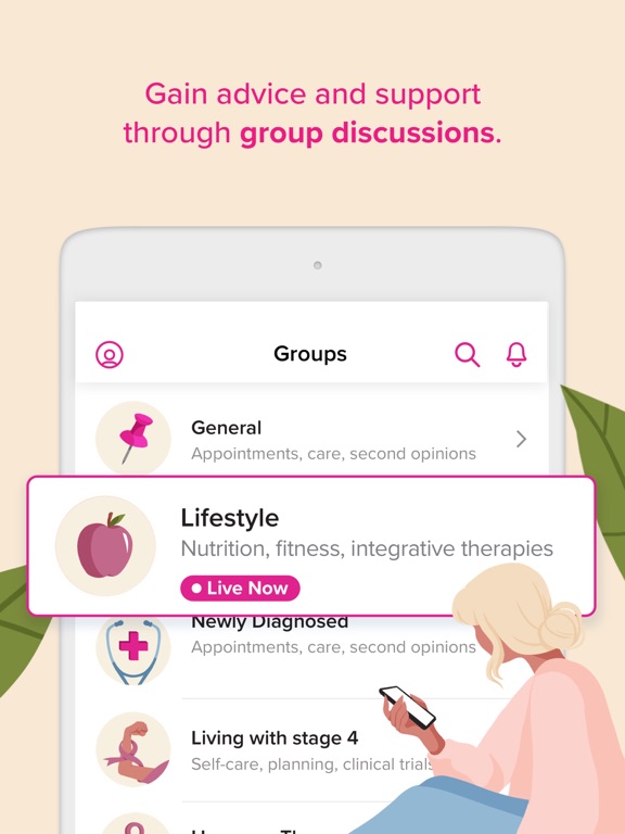 Breast Cancer Healthline screenshot