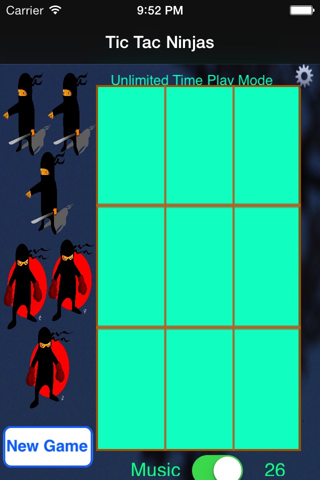 Tic Tac Ninjas screenshot 2