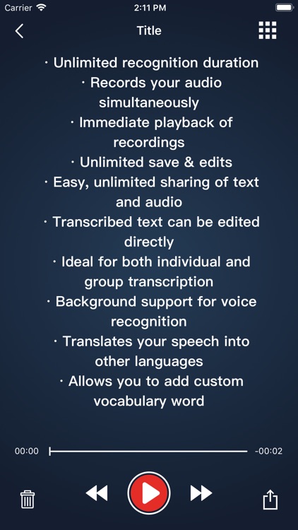Voice Dictation - Speechy
