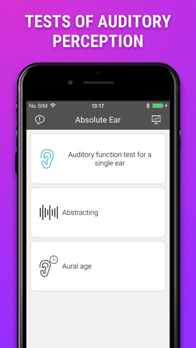 Absolute Ear: Diagnostics screenshot 3
