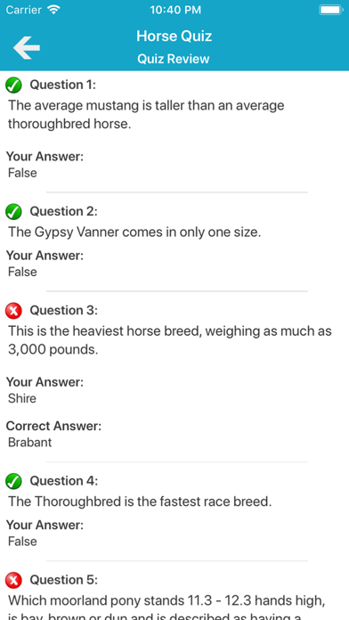 Domestic Animals Quiz screenshot 4
