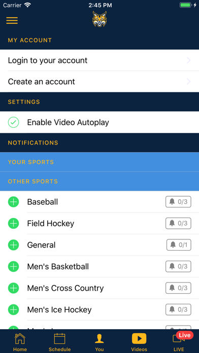 How to cancel & delete Quinnipiac Athletics from iphone & ipad 3